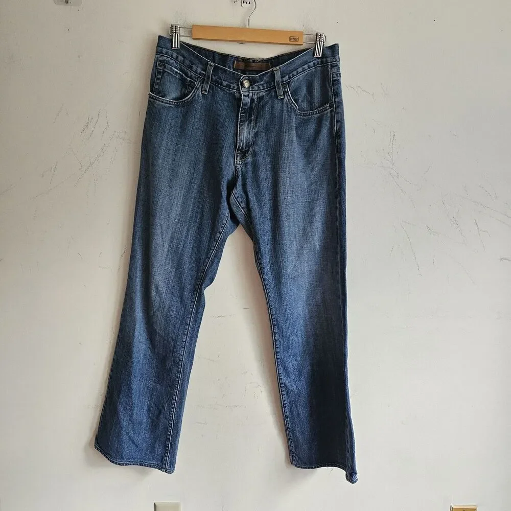Agave Denim The Cowboy Bootcut Jeans Vintage Y2K Low Rise Made in USA Size 34